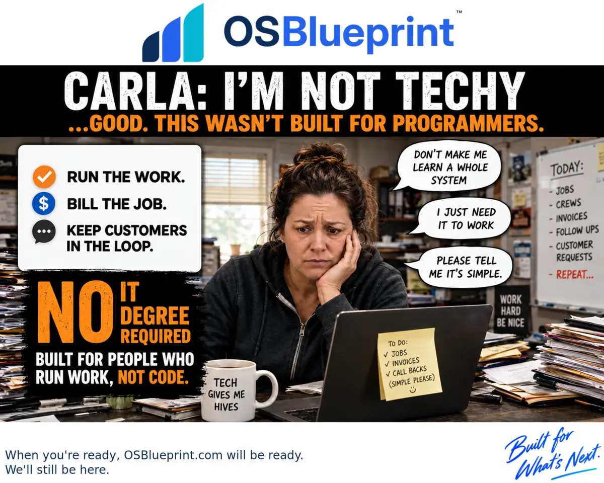 What if I'm not tech-savvy? — OSBlueprint