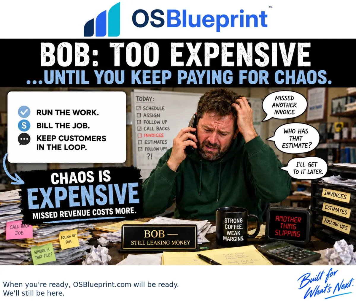 Is it too expensive? — OSBlueprint